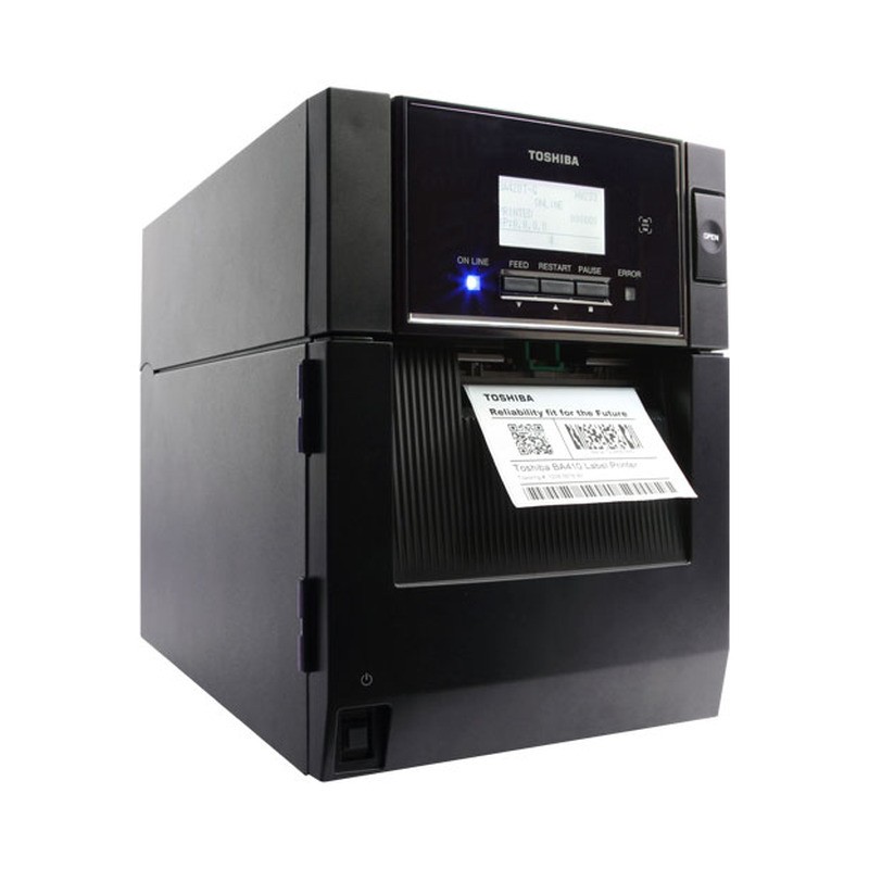 东芝BA410T 条码打印机右侧视图