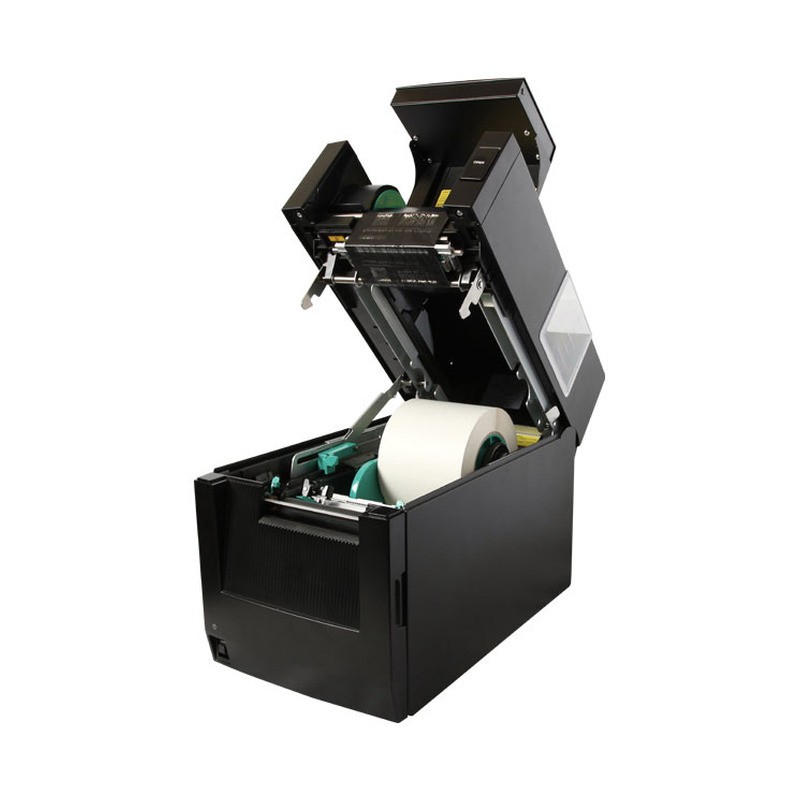 东芝BA410T 前开盖装入标签纸卷